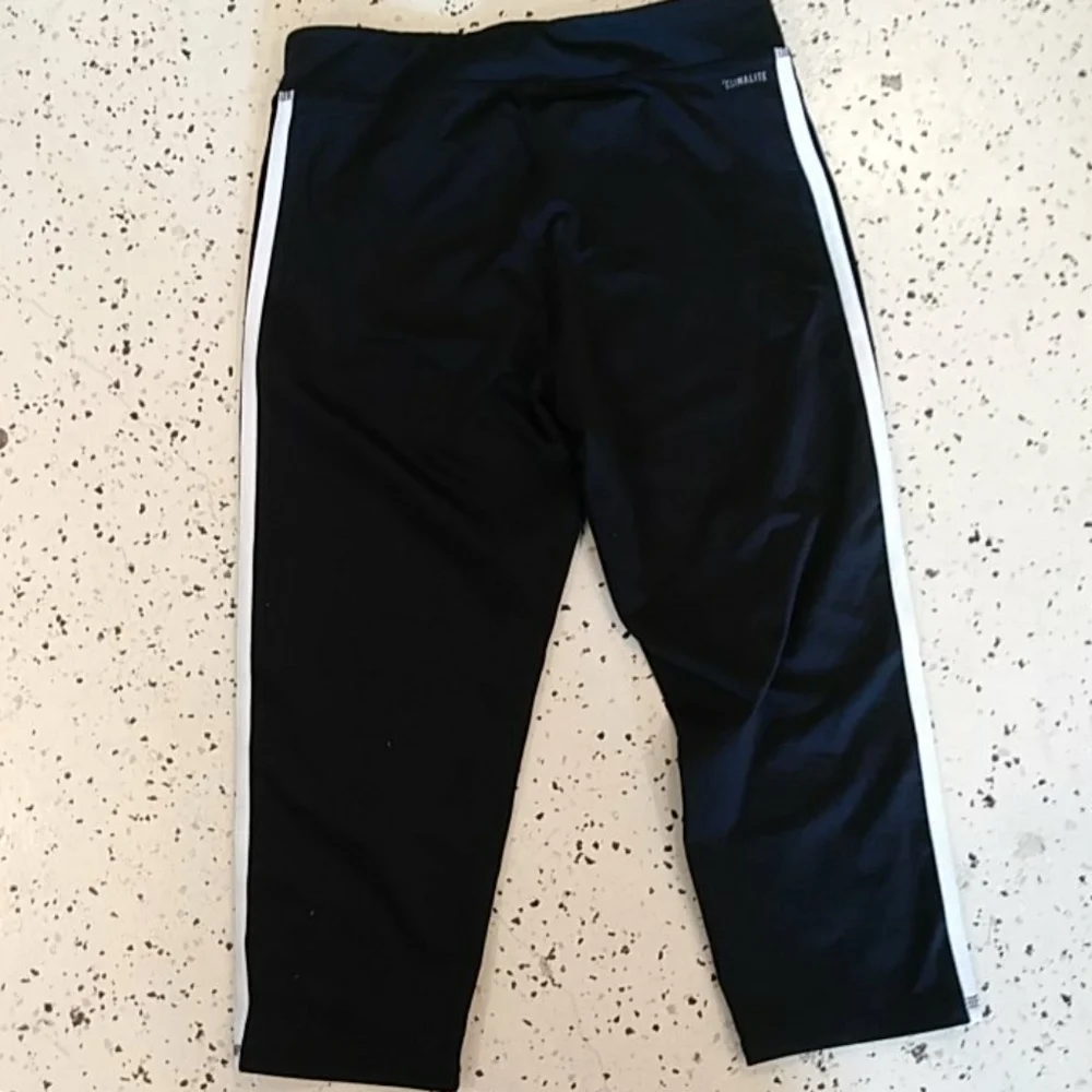 Adidas leggings cropped large 12/14